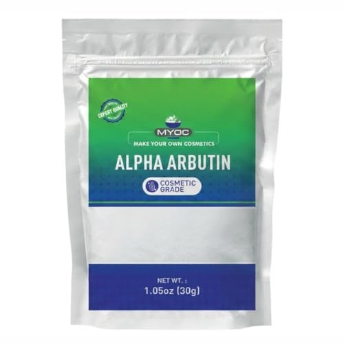 MYOC Alpha Arbutin Powder 30 g 106 oz Cosmetic Grade for DIY Serums Creams and Skin Care Formulations - Image 1