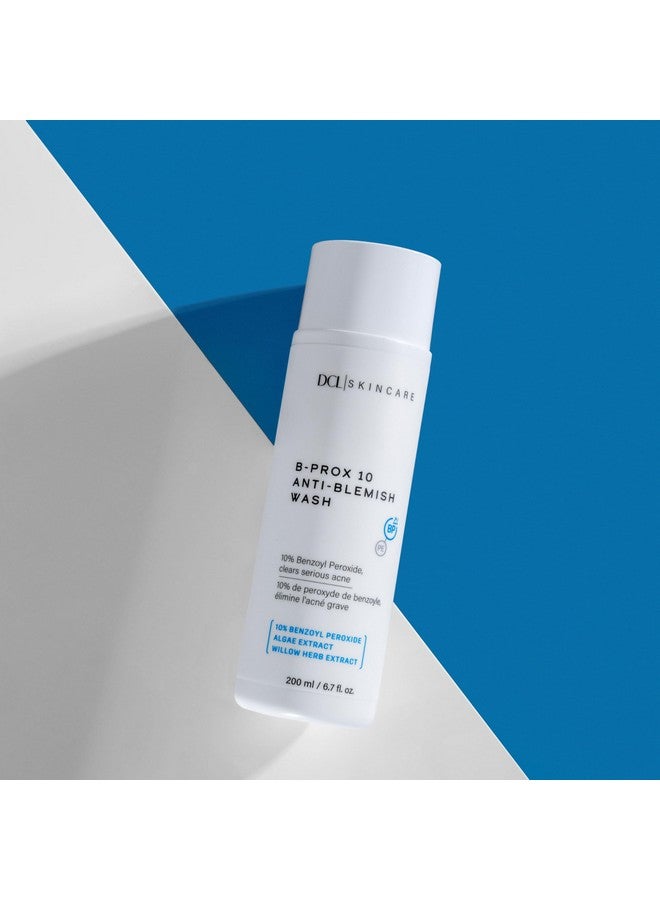 DCL Skincare B Prox 10 Antiblemish Wash Maximum Strength 10% Benzoyl Peroxide Acne Facial Wash 6.7 Fl Oz - Image 3