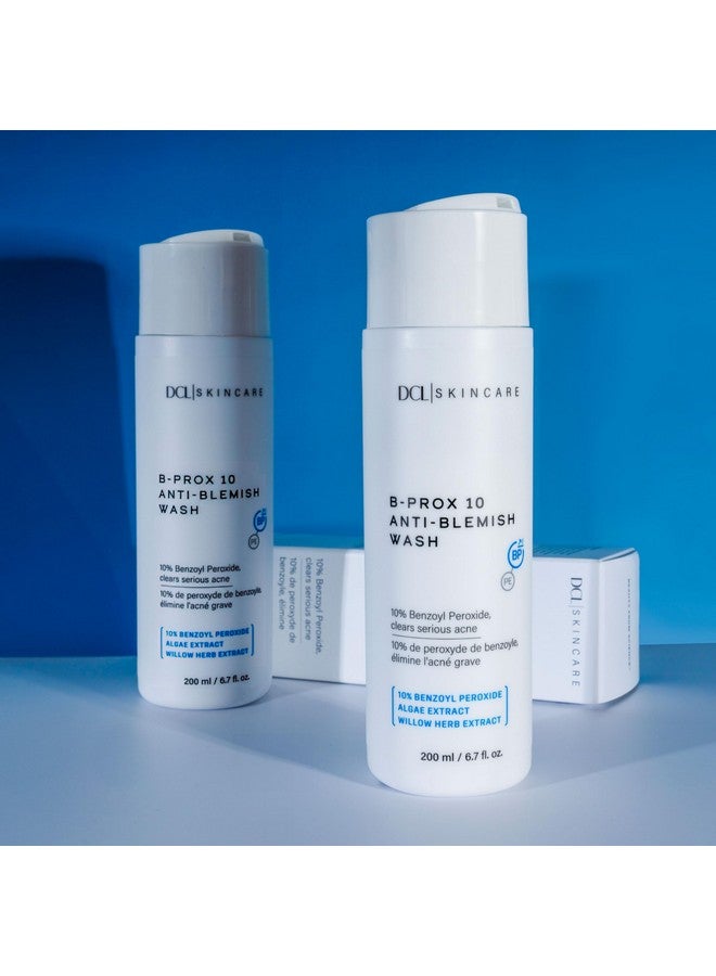DCL Skincare B Prox 10 Antiblemish Wash Maximum Strength 10% Benzoyl Peroxide Acne Facial Wash 6.7 Fl Oz - Image 4