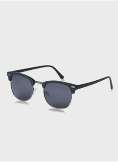 JACK & JONES Jacryder Classic Half Frame Wayfarer Sunglasses  - Image 2