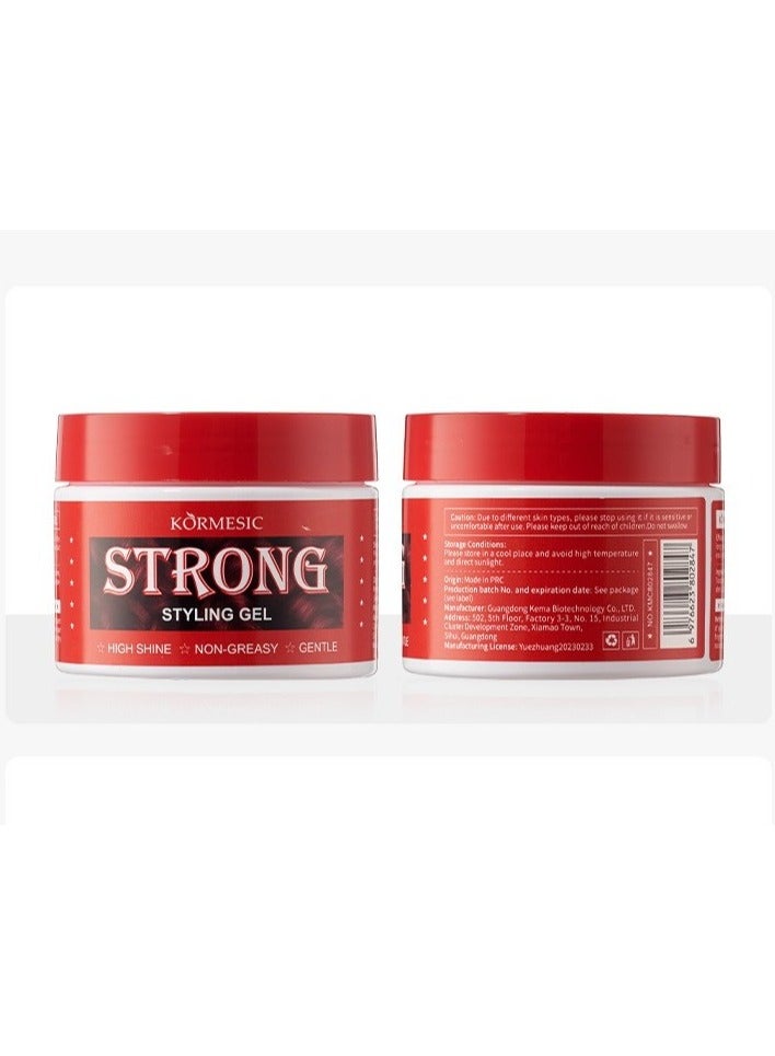 Kormesic Strong Hold Styling Gel for Women 140g - Firm & Long-Lasting - Image 1