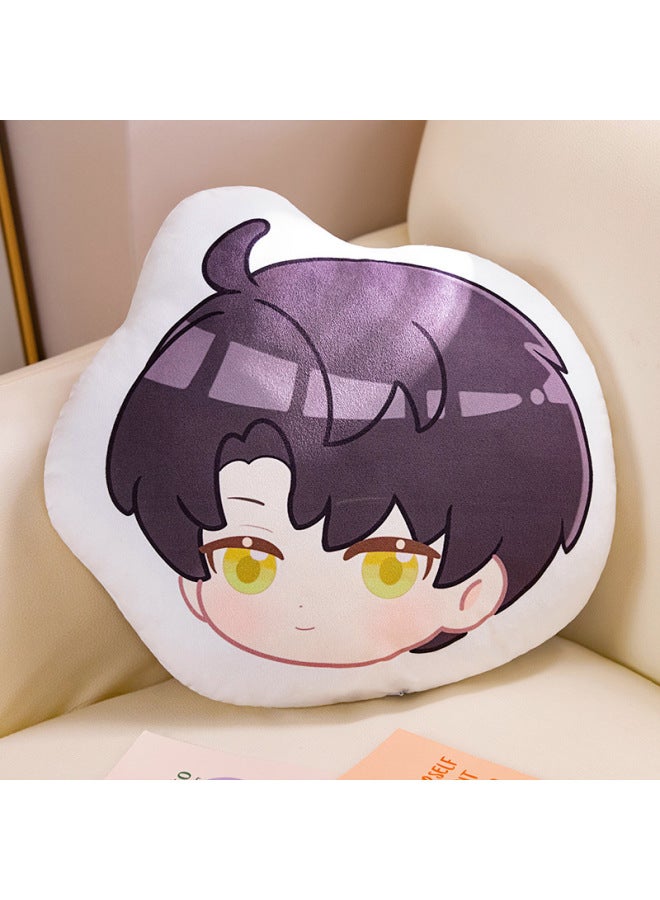Ultra Soft Qiyu Pillow Hanging Decoration Reclining Backrest Sleep Pillow Deep Space Romance Li Jin Sitting Pad For Youth-Specifications:[Alien] Li Shen-Color:10cm Pendant 30g (press Squeak)  - Image 1