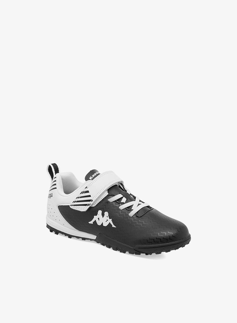 Kappa Boys' Logo Print Football Shoes with Hook and Loop Closure - Image 2