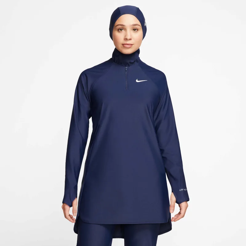 Nike Women's Victory Full-Coverage Solid Swimming Tunic