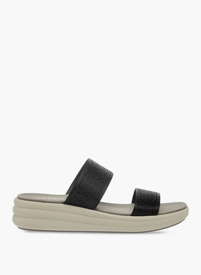 بابريكا صنادل نسائية مزينة سهلة الارتداء