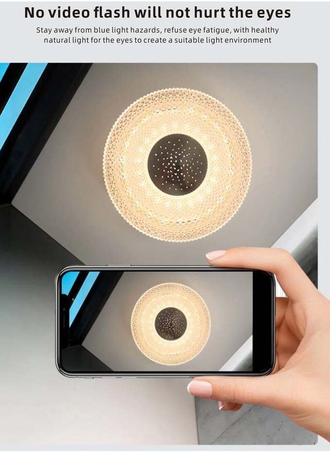 في ماكس مصباح سقف LED ذكي لغرفة المعيشة وغرفة النوم والمطبخ  - Image 4