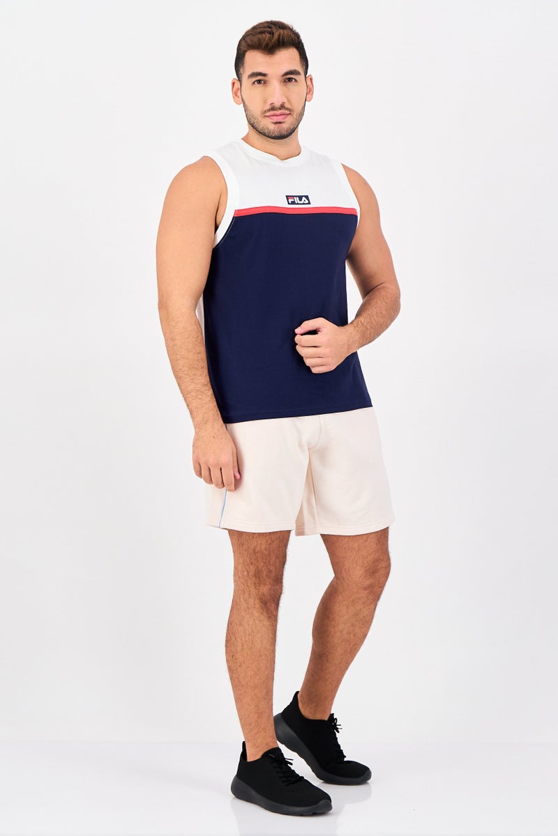 FILA Men Sportswear Fit Sleeveless Outdoor Vests, Multicolor - Image 3