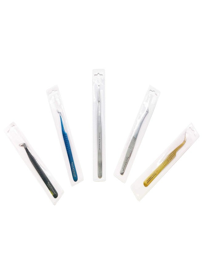 Tool Alement Japan Stainless Steel Plasma Coating 12cm Axe Tips Eyelash Tweezer R-JP11-4002 - Image 4