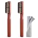 Srefaka Shoe Brush Shoe Polish Brush Horse Hair Brush for Leather Horsehair Shoe Brush Professional Shoe Polish Applicator - Image 2