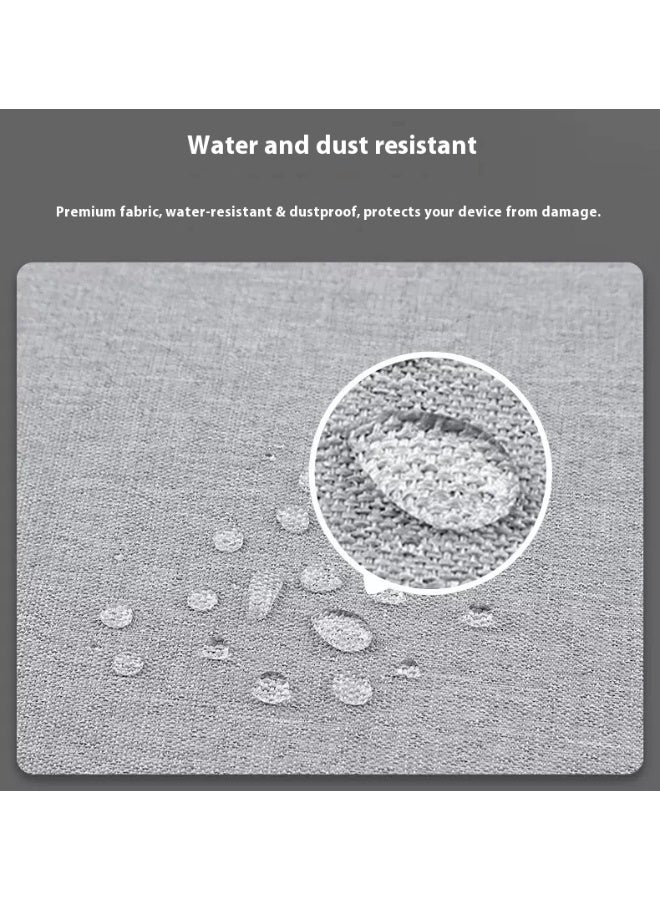 حقيبة لاب توب 14 بوصة رفيعة وخفيفة، ذات طبقتين منظمة مضادة للماء والغبار، ببطانة داخلية ناعمة لحماية الحاسوب، مثالية للسفر والعمل والمدرسة - Image 5