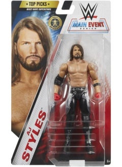 WWE WWE Main Event Top Picks Action Figure - AJ Styles  - Image 4