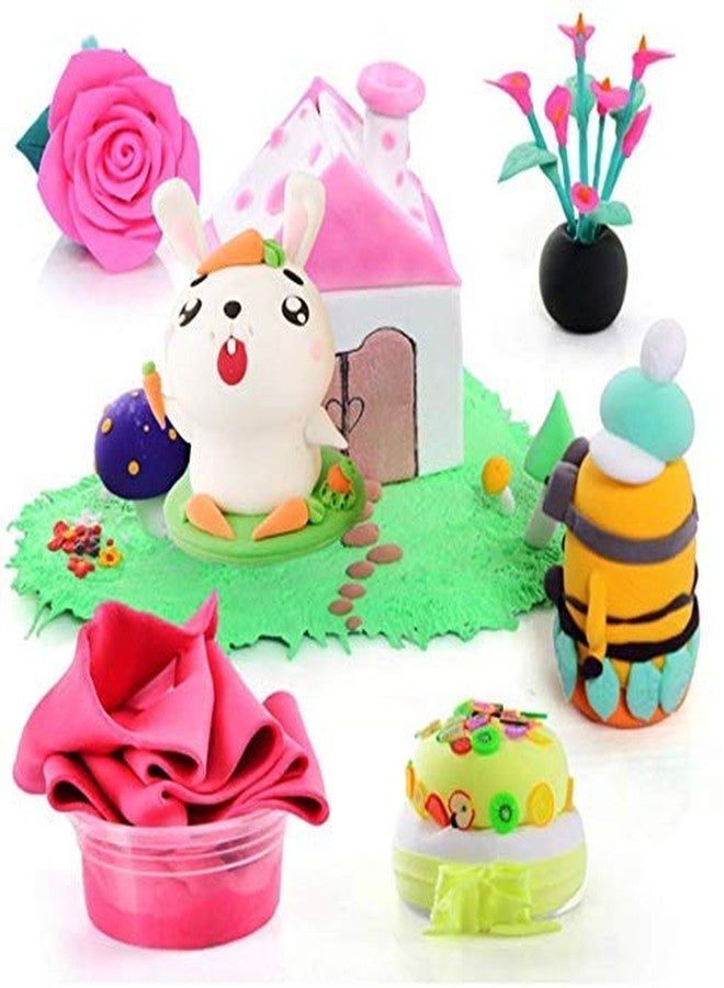Firstly Clay Modeling Clay With Tools, Multicolour, Above 3, 12 Packets - Image 3