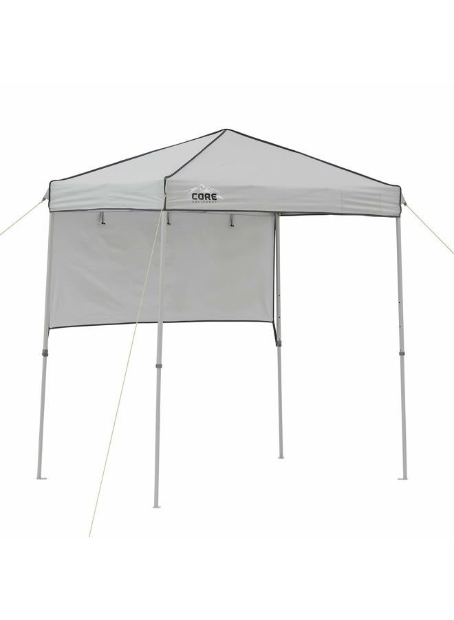 Core 6' x 4' INSTANT CANOPY WITH HALF SUN WALL - Image 1