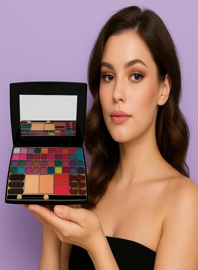 Sedell Paris Sliding Multicolors Glam Palette - Pro-Grade Pigments for Eyes, Cheeks & More - Image 1