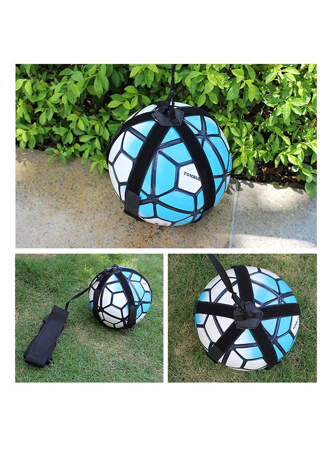 عربست مدرب كرة القدم مع حزام تدريب قابل للتعديل ودعامة للركبة وكم ضاغط للركبة للرجال والنساء. - Image 2