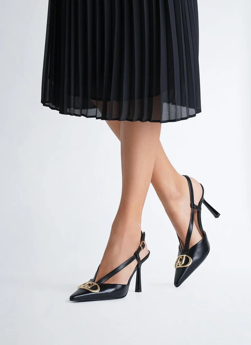 Liu Jo Slingbacks with maxi-logo