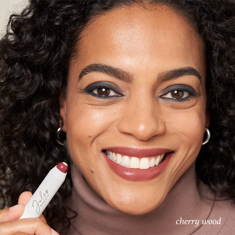 Julep It's Balm Tint of Color Lip Balm - Cherry Wood Creme | Hydrating Lip Color with Vitamin E Core | Natural Gloss Finish | Vegan & Cruelty-Free - Image 3