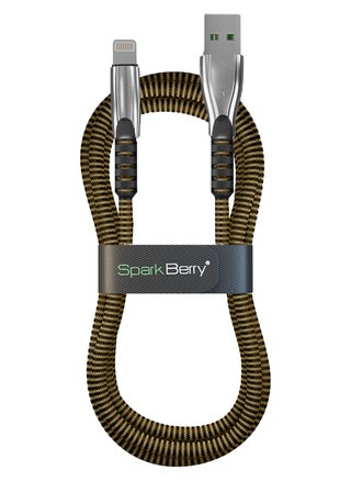 Lightning To USB Cable 2m ( USB-MFI ) Gold - pzsku/Z7A8F33C314B362220A16Z/45/_/1709554301/d2842650-d27b-45a2-b5a5-f7721056bd3b