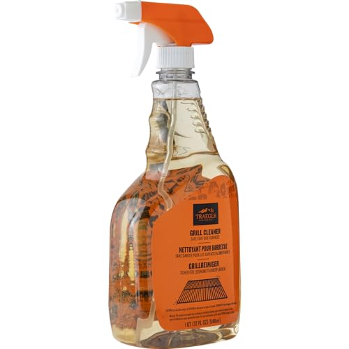 Traeger Grills BAC679 Grill Cleaner Spray Bottle, Grease Cutter, Keep Grill Shiny, No Harmful Chemicals, Citrus Scent, 946ml - Image 2