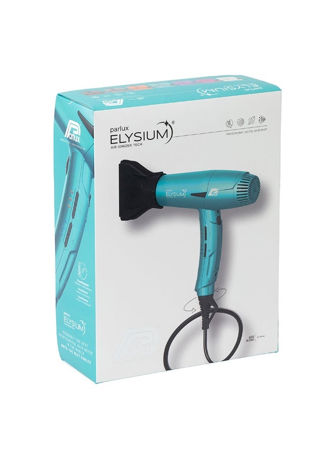 Parlux ELYSIUM Hair Dryer Air Ionizer Tech [European Plug 220V] Blue 1unit - Image 3