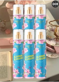 6 Pieces Blooming Blossoms Fabiola Body Mist 250ML - pzsku/Z7A8F47BED1E9A67FA5D7Z/45/_/1724265692/0a18af4f-e30d-44de-bdd6-57a5f076f92e