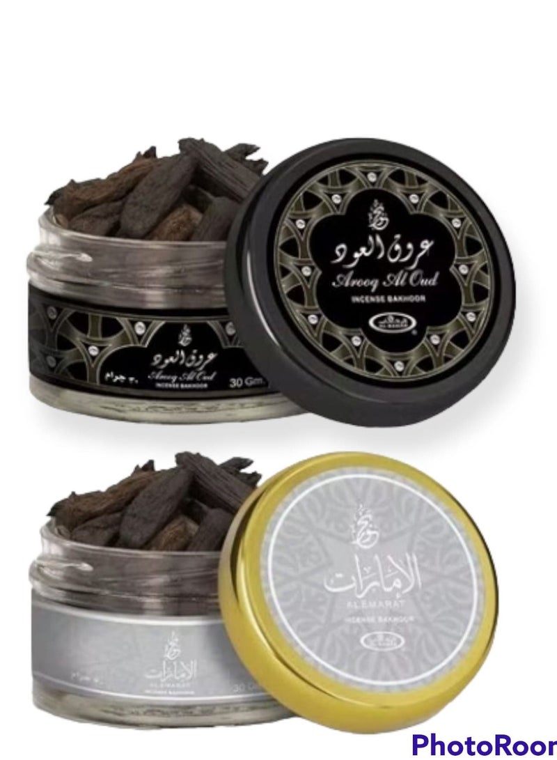 الرحاب بخور عروق العود +بخور الامارات من الرحاب 30 مل - Image 1