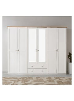 Lousiana 6-Door Wardrobe with 2 Drawers and Mirrors 59 x 214 x 266 cm - pzsku/Z7A8F646952F3737EE155Z/45/_/1725182561/636bda13-bd8a-4dd0-bbb5-30be220cfb7f