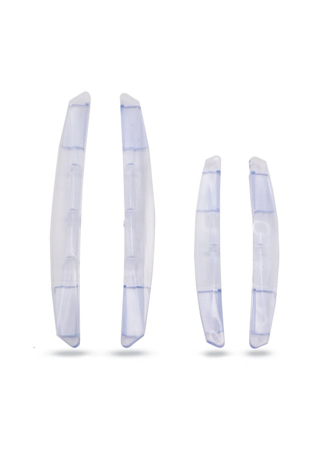 3R Car Door Guard 4PCS 3R-2103 Transparent Bumper Protector Strips – Universal EVA Soft Rubber Edge Guards for Car Doors, Scratch Protection, Easy Installation - Image 4