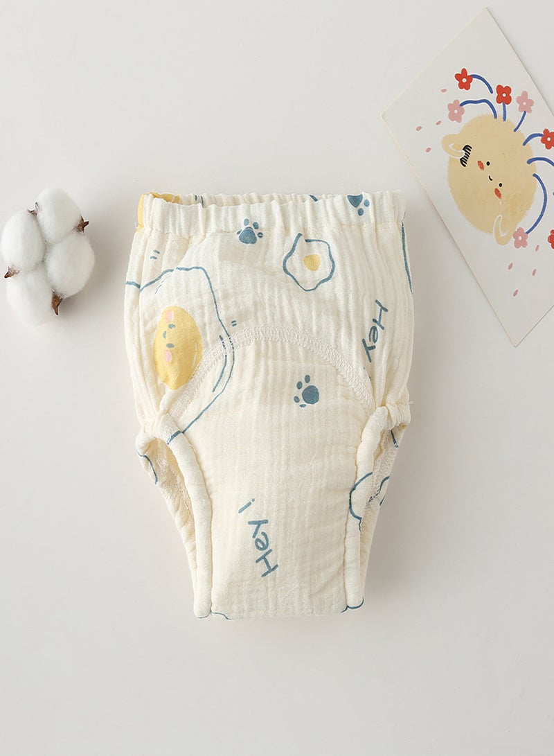babyqlo Muslin Animal Moon Potty Training Pants Set of 3 - Image 5