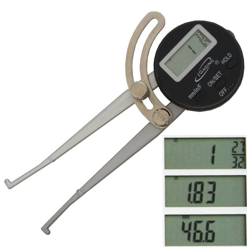 iGaging Digital Inside Caliper inch/Metric/Friction 0.5-6", - Image 1