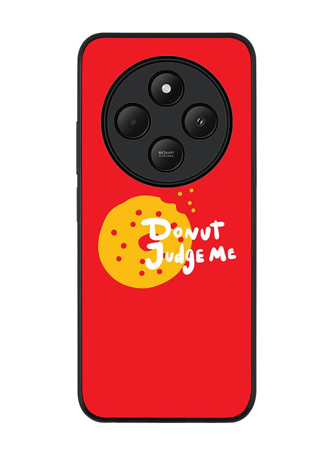 Stylizedd For Xiaomi Redmi 14C / 14R Case,Slim fit Camera Protection, Shockproof Thin Phone cover - Donut judge me - Image 1