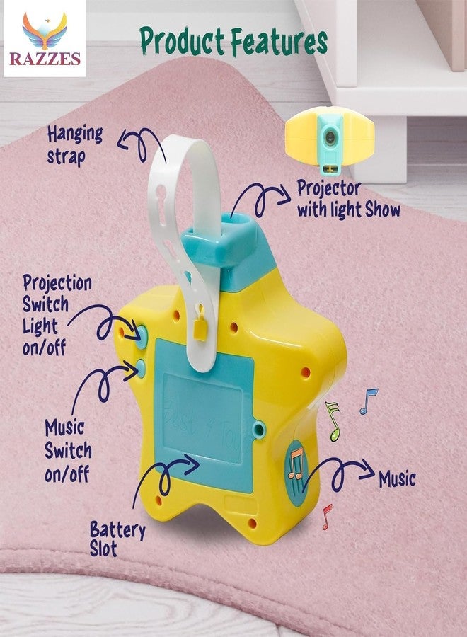 Teksbar Safe and Non-Toxic Plastic Toy, Volume Adjust, Light Show and Learning for Kids - Image 5