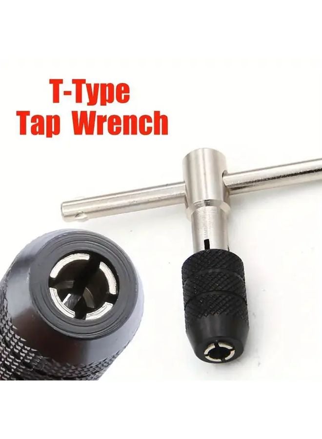 Tap Wrench Set T Type Hand Thread Tapping Tool M3 To M8 3mm To 6mm - Image 4