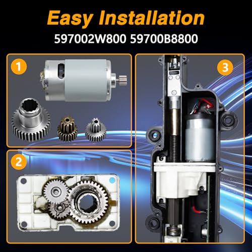 KPALAG Hand Brake Module Motor with EPB Gears Parking Brake Assy-Electronic Gear Kit Compatible with Santa Fe 2012-2019 Replace#: 597002W800 59700B8800 - Image 5