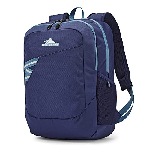 High Sierra Essential Backpack, Graphite Blue/True Navy, One Size - Image 1