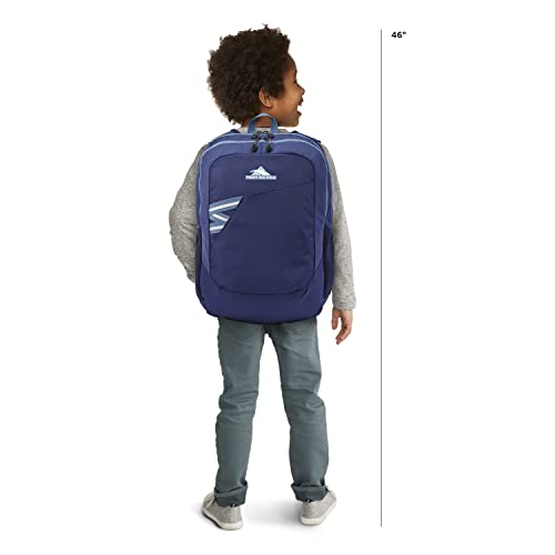 High Sierra Essential Backpack, Graphite Blue/True Navy, One Size - Image 4