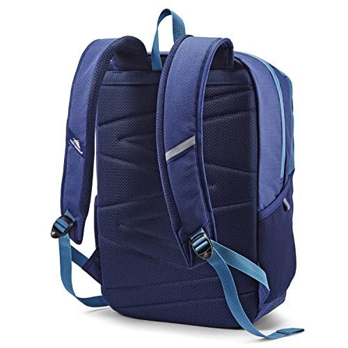 High Sierra Essential Backpack, Graphite Blue/True Navy, One Size - Image 3