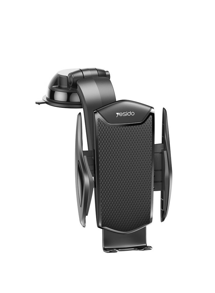 Yesido C99 Car Center Console Suction Cup Mobile Phone Navigation Holder (Black) - Image 1