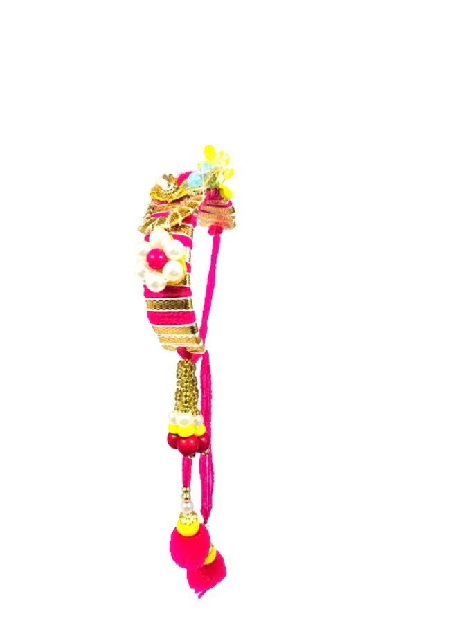Evisha Pair Rakhi Roli Chawal Plate Rakhi For Brother And Bhabhi | Rakhi Combo-BR-9 Kada 28-T || rakhi || rakhi set || rakhi for brother || rakhi for brother and bhabhi || rakhi combo || bhaiya bhabhi rakhi || rakhi gifts - Image 5