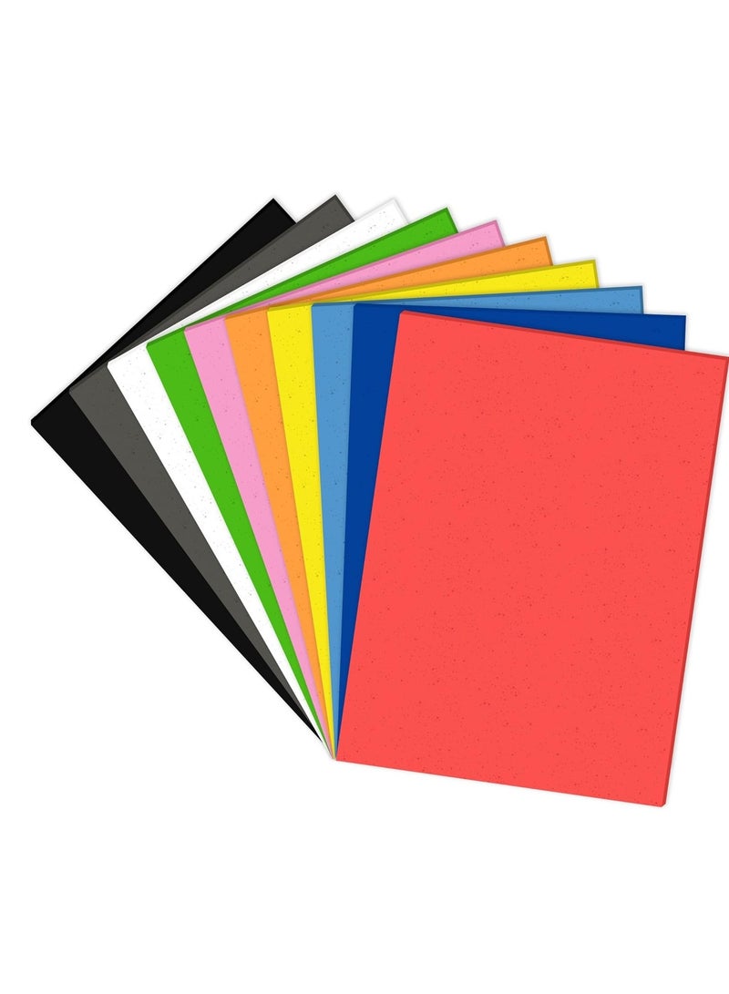 ATKET 10-Sheet A4 Size EVA Foam Sheets 2mm Thickness Without Sticker - Image 1