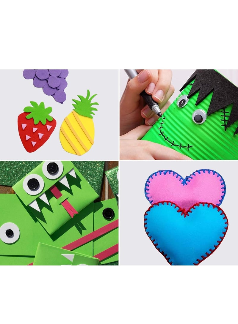 ATKET 10-Sheet A4 Size EVA Foam Sheets 2mm Thickness Without Sticker - Image 3