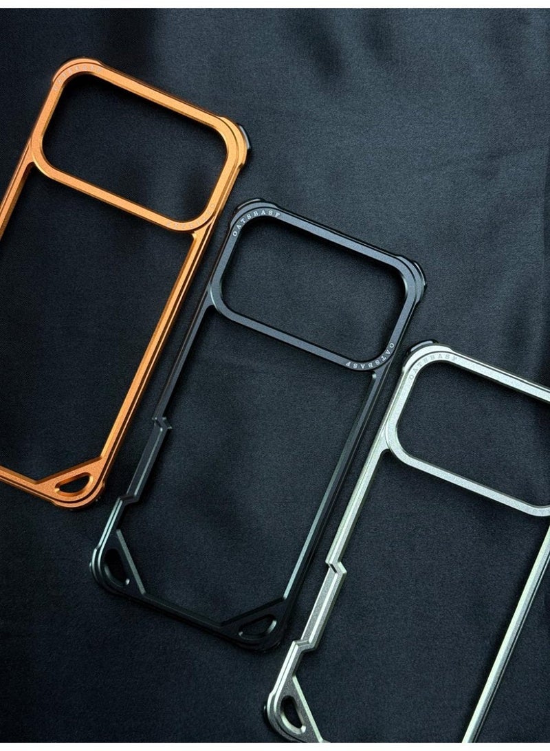 Metal Bumper Frame Case for iPhone 17pro and pro max  – Shockproof Aluminum - Image 1