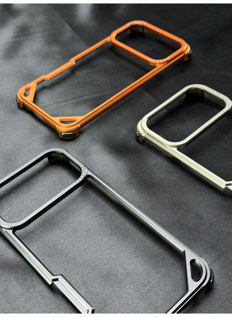 Metal Bumper Frame Case for iPhone 17pro and pro max  – Shockproof Aluminum - Image 2