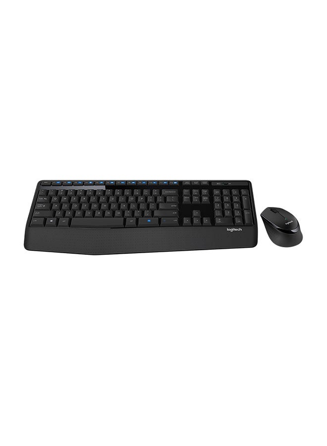 Logitech Wireless Keyboard With Mouse Black - Image 1