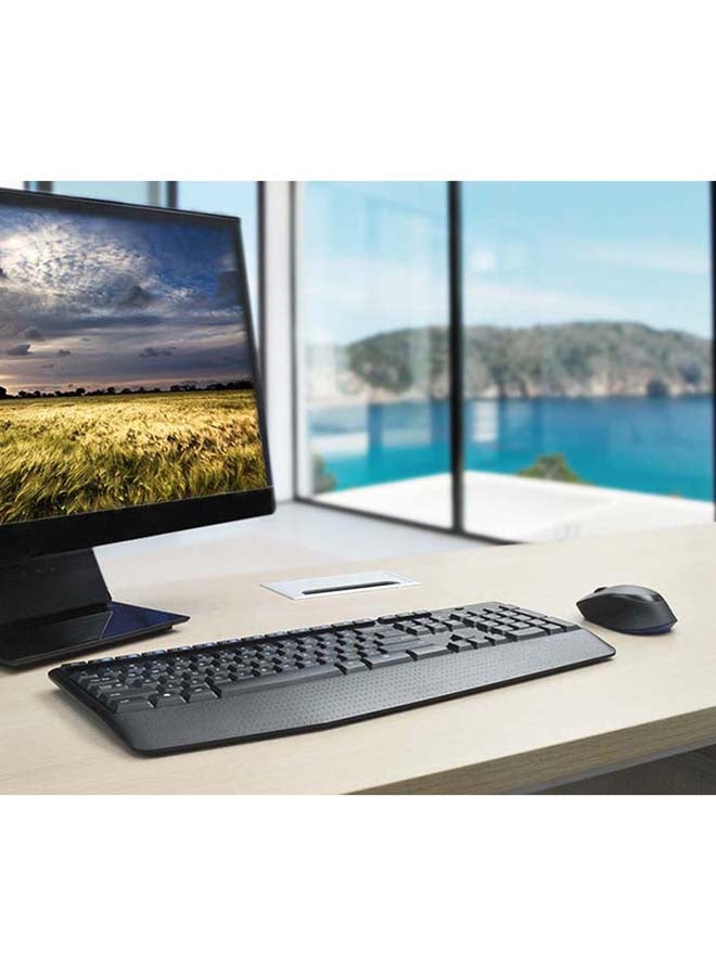 Logitech Wireless Keyboard With Mouse Black - Image 3
