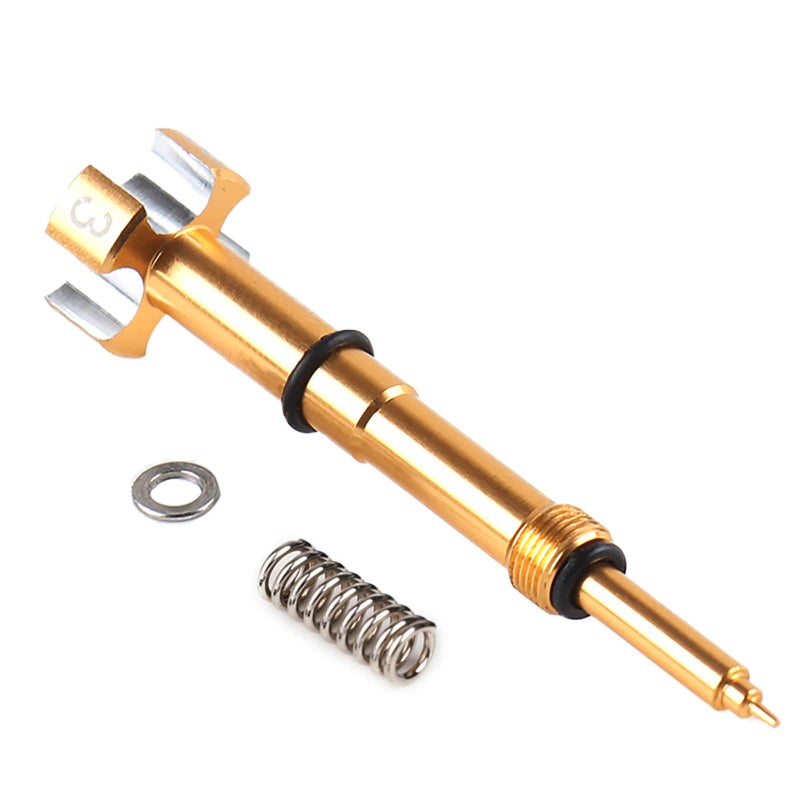 RSG Air Fuel Mixture Screw CNC Adjust Carb FCR Air Screw Compatible with KEIHIN Carburetor FourStrokes FCR Carbs Motorcross Motorcyclegold - Image 3