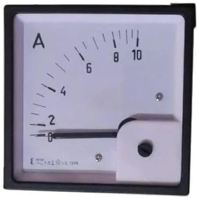 ريحني مقياس التيار الكهربائي التناظري للتيار المتردد 96 × 96 نوع Ct ثانوي 1 أمبير Eri96 Esi96 86598Ut493 - Image 3