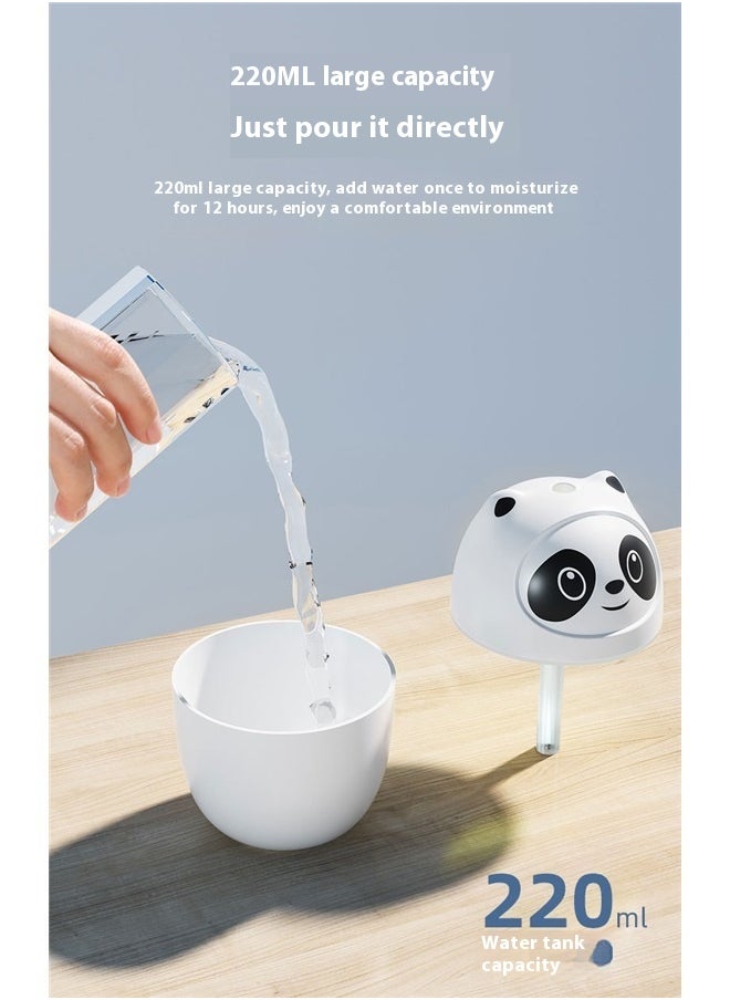 yongsheng Oil Air Humidifier 2W White，Cute Portable Cool Mist Humidifier Night Light Sticks for Bedroom, Office, Desk, Car or Travel  - Image 3