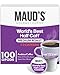 MAUD'S Mauds Half Caff Coffee Pods 100 ct Medium Roast Coffee in Single Serve Pods  100 Arabica Coffee Compatible with Keurig K Cups Maker - Image 2