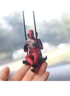 RATSAW Deadpool Car Decoration Accessories Car Mirror Suspension Accessories  - Image 3